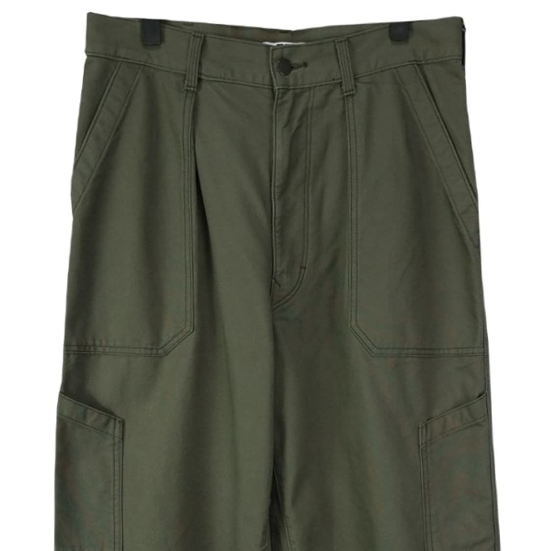 [유니클로 U 르메르] 루즈핏 워크 팬츠 올리브 M19428 상품이미지4