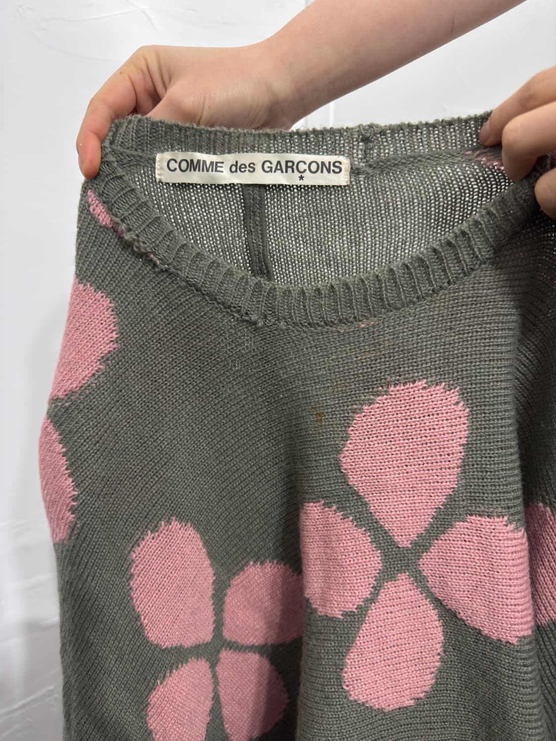 comme des carsons knit top 상품이미지7