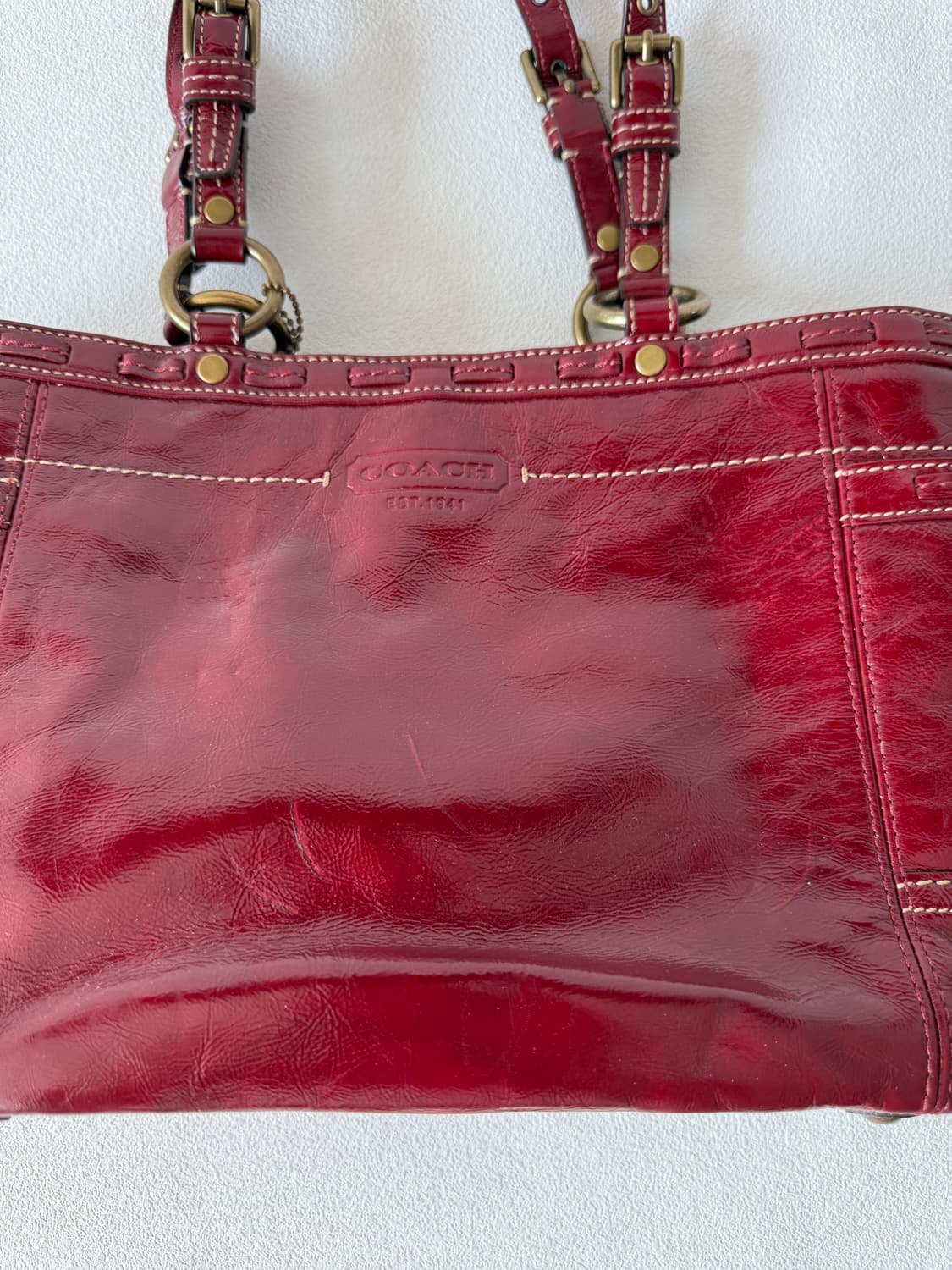 코치(COACH) 레더 토트백 상품이미지2