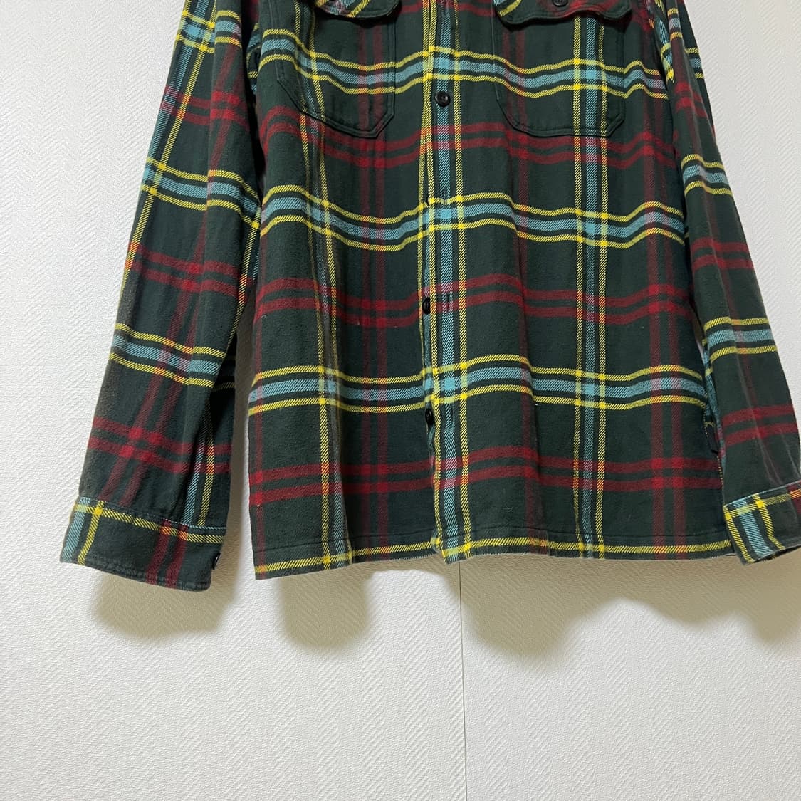 파타고니아 오가닉코튼 플라넬 체크 셔츠 m 상품이미지5