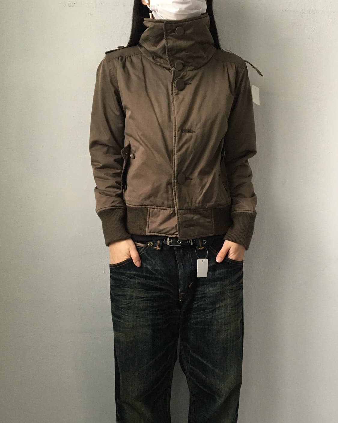 High neck jacket 상품이미지1