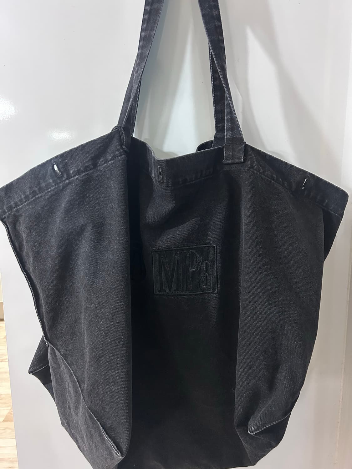 MPa SUEDE BIG BAG (BLACK) 상품이미지2