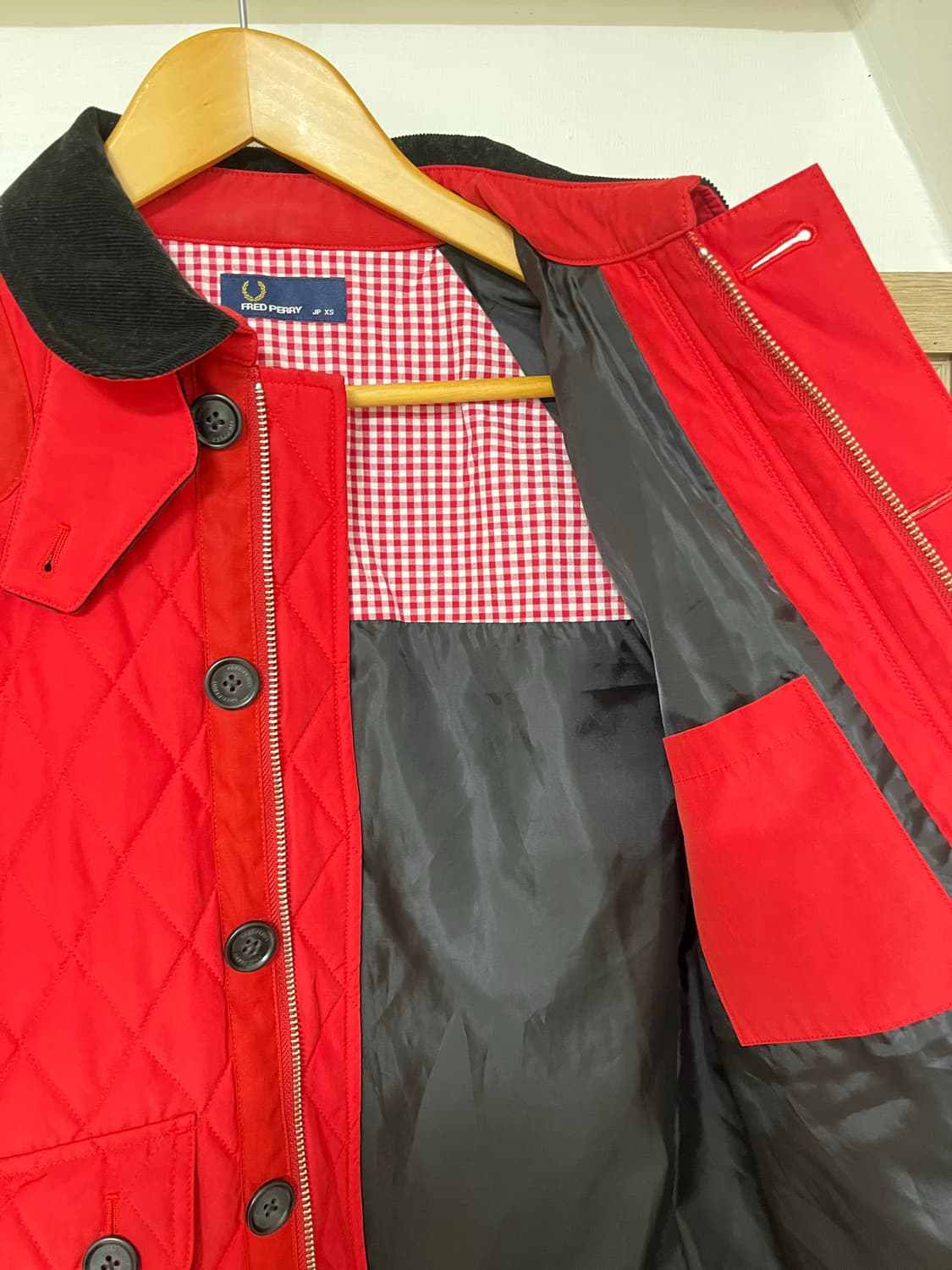 프레드페리 퀼팅 자켓 상품이미지7