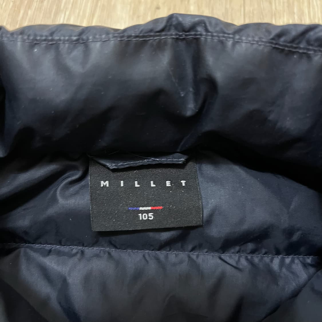 밀레 남성 덕다운 경량 패딩조끼 XL/105  상품이미지4