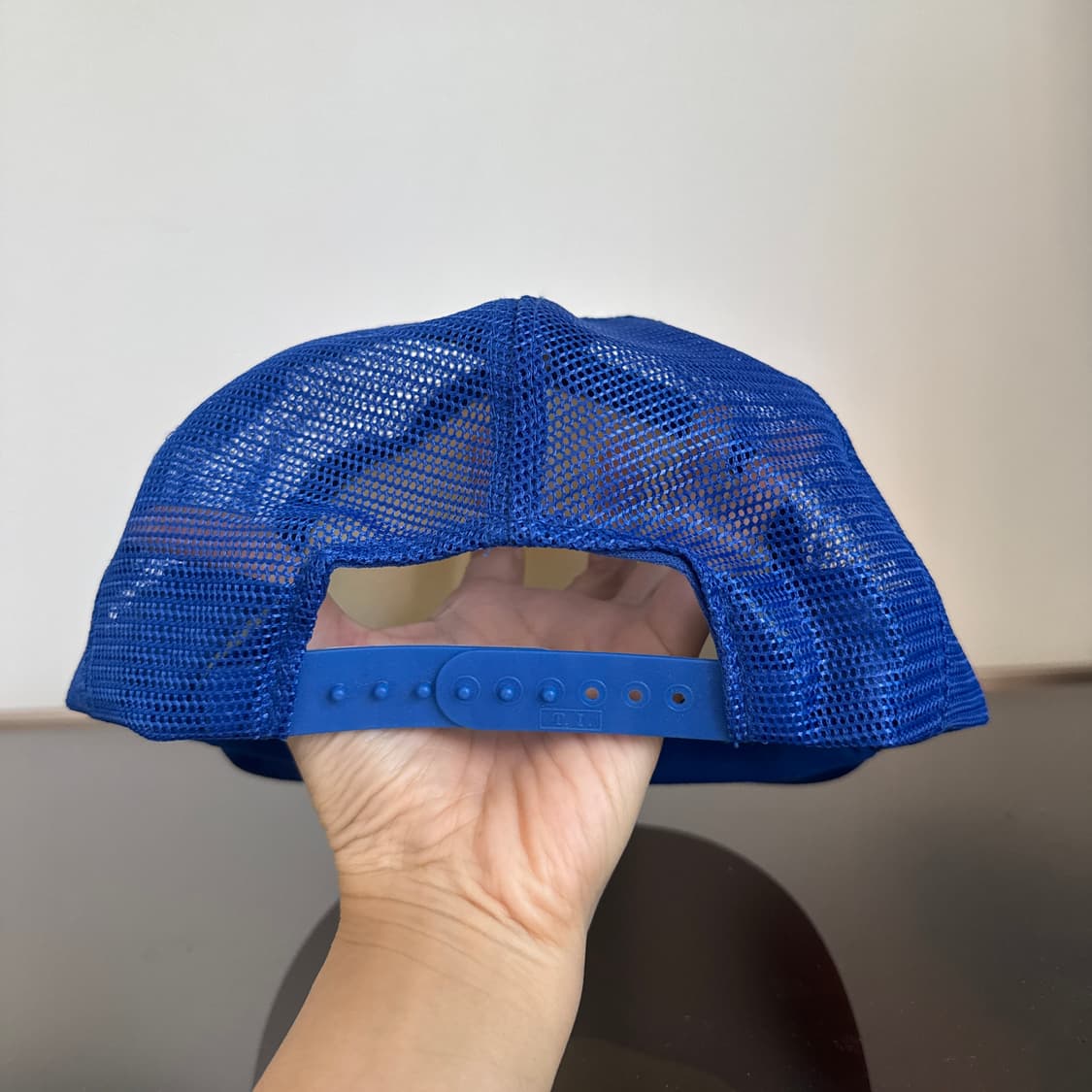 USA P&R 블루 빈티지 모자 볼캡 vintage cap 트러커 메쉬 상품이미지4