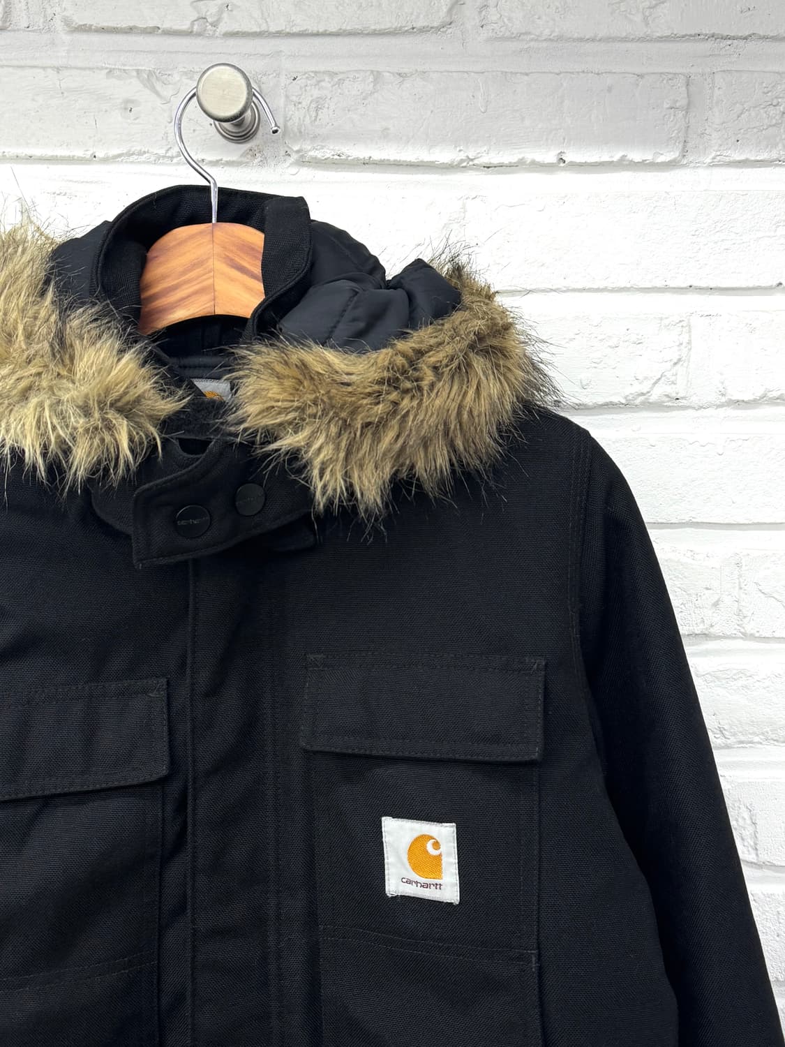 칼하트 블랙 아크틱 패딩자켓 상품이미지4