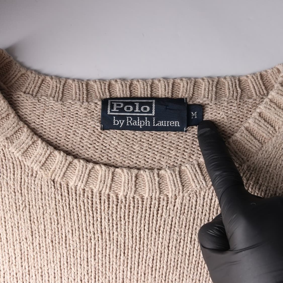 폴로 랄프로렌 시그니처 포니 코튼 니트 M 상품이미지5