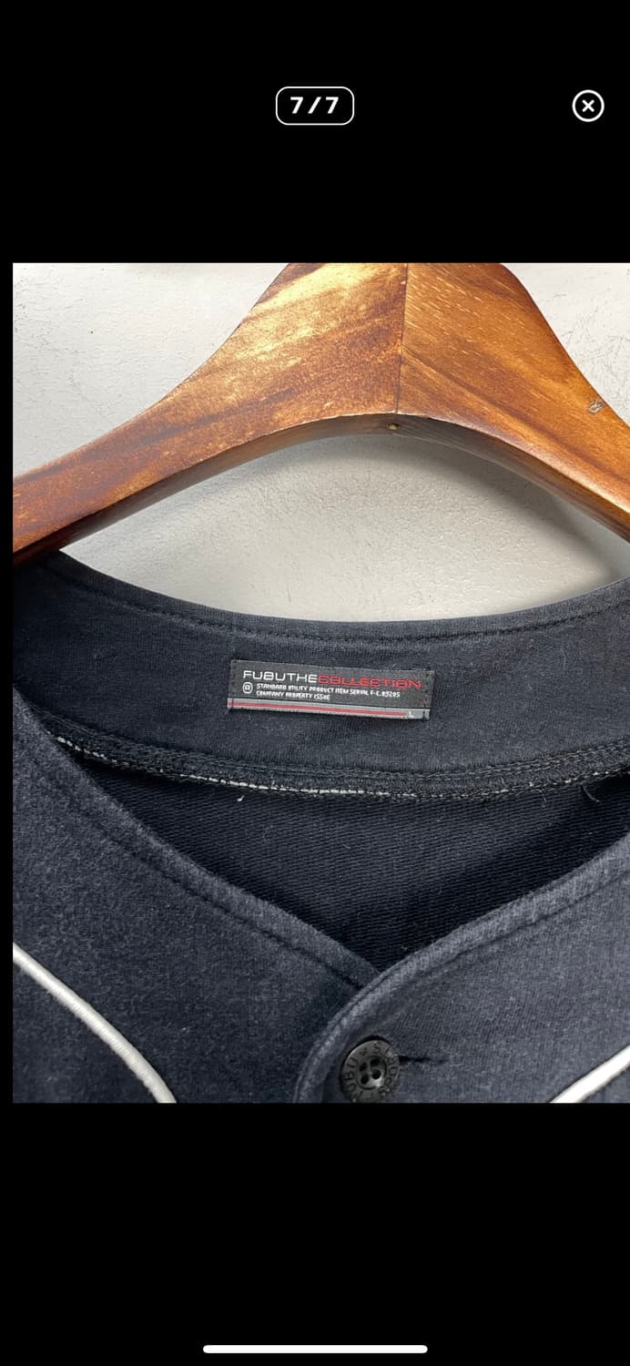 푸부 빈티지 베이스볼 반팔 져지 A2922 상품이미지7