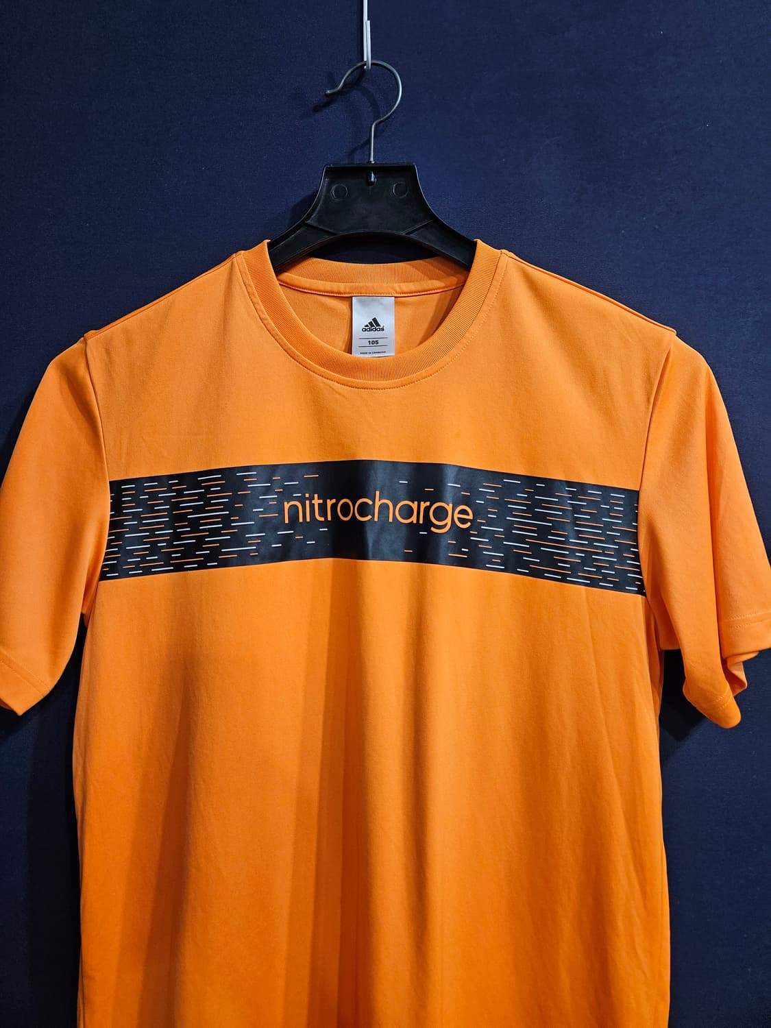 아디다스 nitrocharge 오렌지 남성 슬림핏 100~105 반팔티  상품이미지6