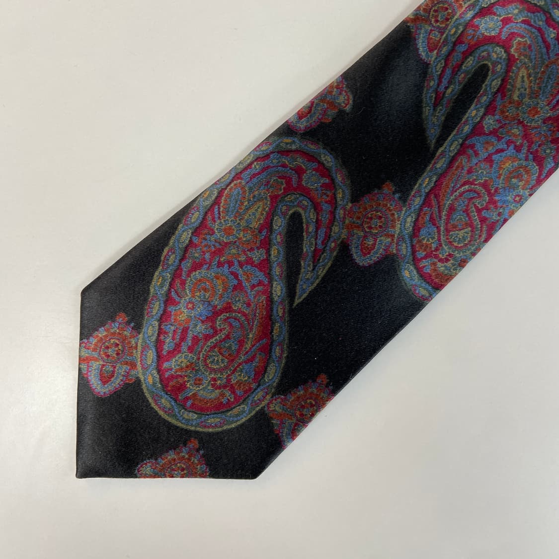 크리스찬 디올 (DIOR) 페이즐리 빈티지  정품 명품넥타이 상품이미지6