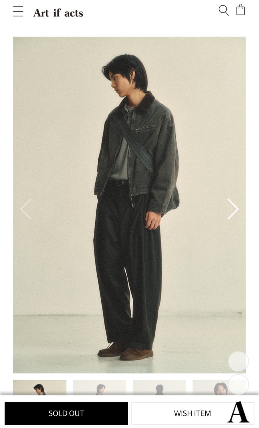 Artifacts Hillside Work Jacket_ Mud Brow 상품이미지1