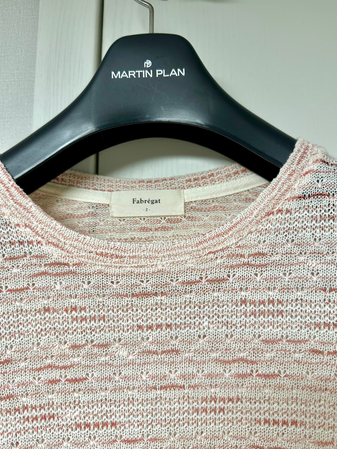 파브레가 루드 니트 롱 슬리브 (피치) 상품이미지2