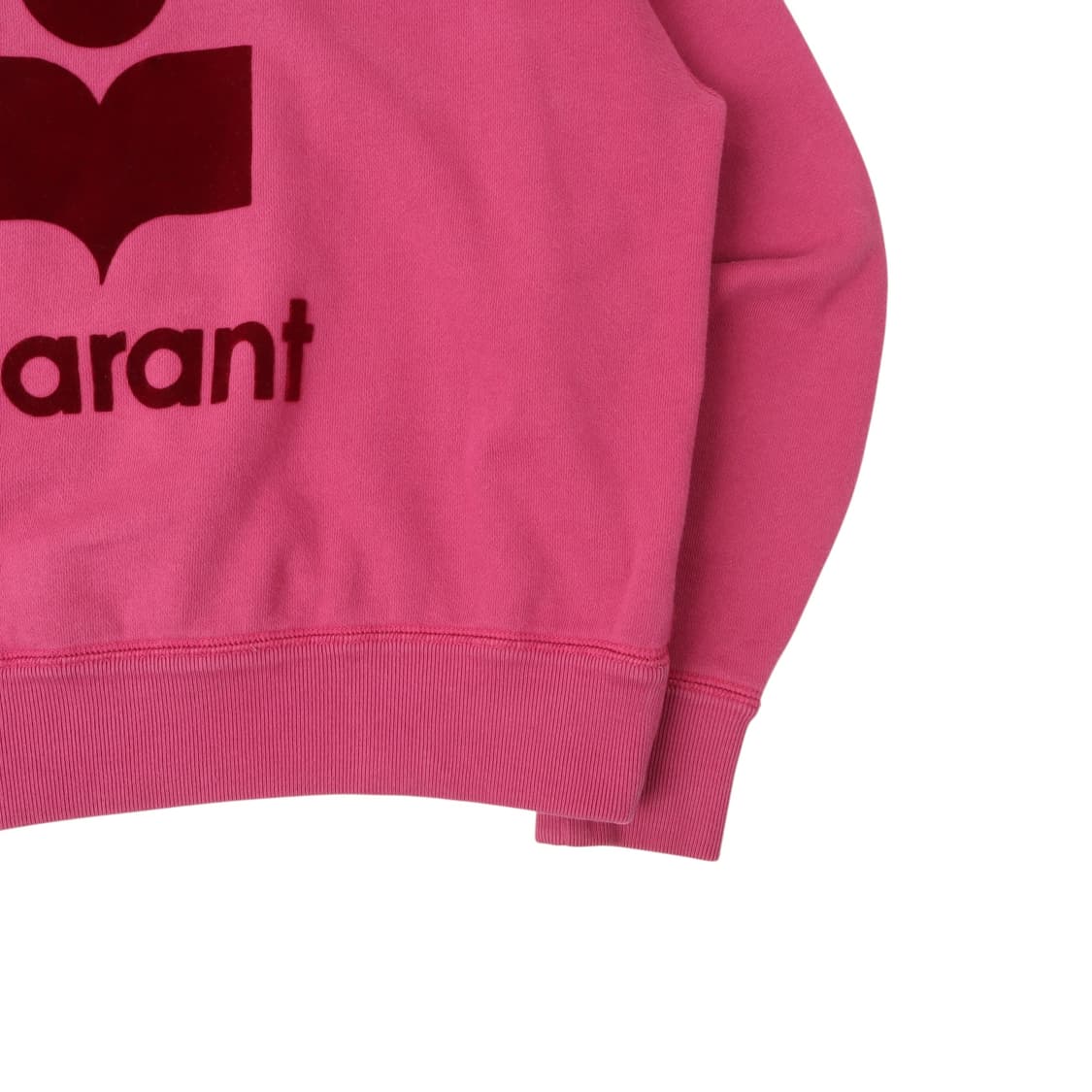 이자벨마랑 모비 벨벳 로고 크루넥 스웻셔츠 상품이미지3