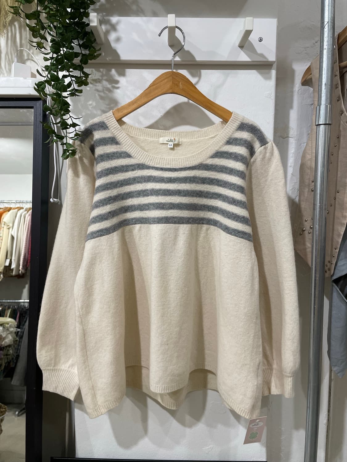fluffy stripe knit 상품이미지6