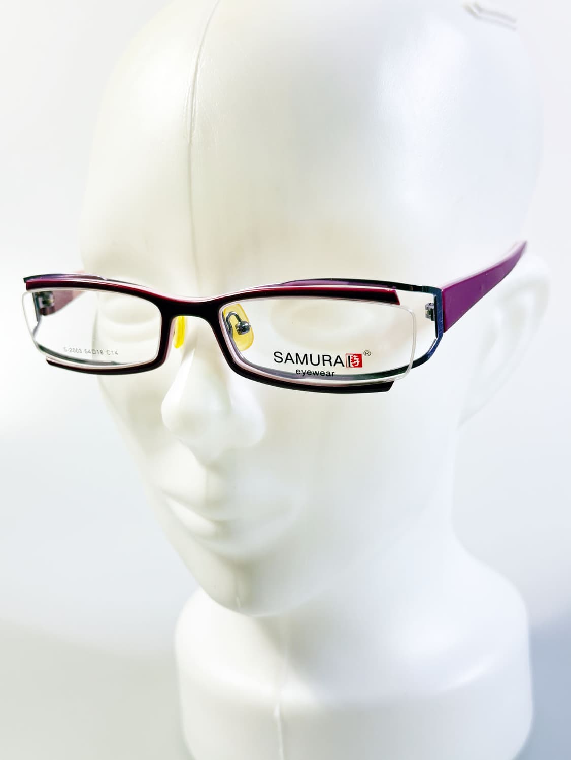 SAMURAI EYEWEAR 레이어드 스퀘어 메탈 빈티지 안경 상품이미지8