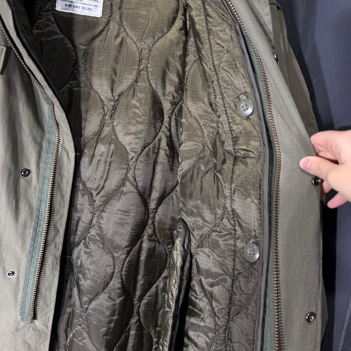 빈티지 프릭스스터어 피쉬테일 파카 (M) 상품이미지5