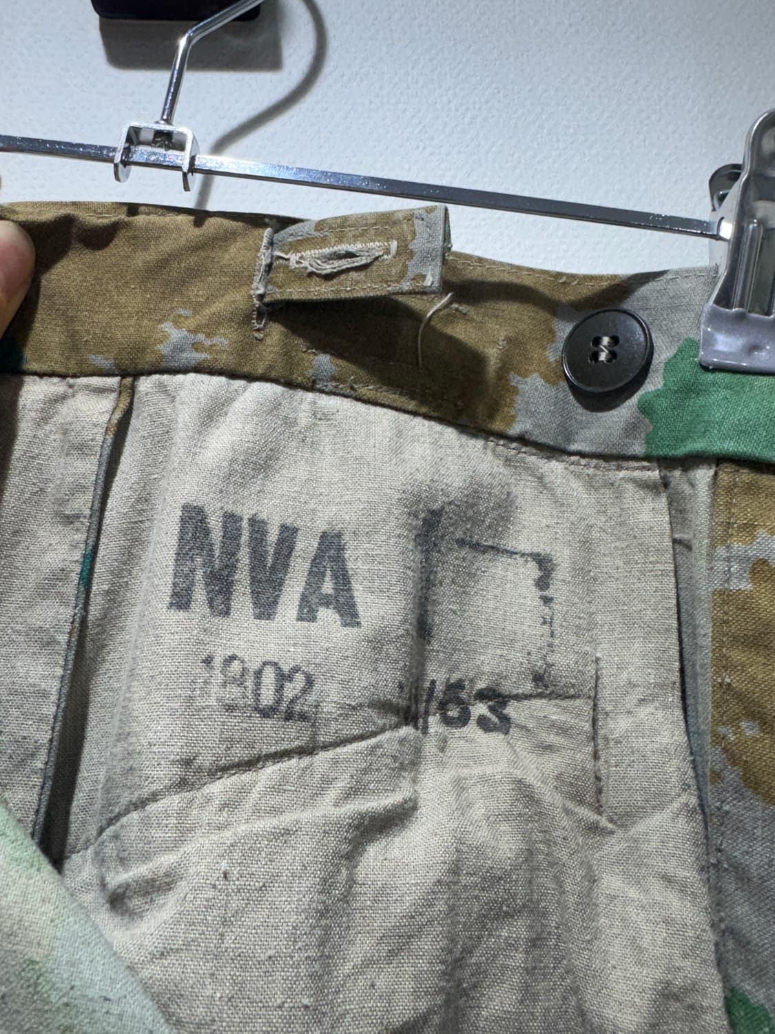 초레어* 60s 동독군 NVA 카모 팬츠 (1) 상품이미지9