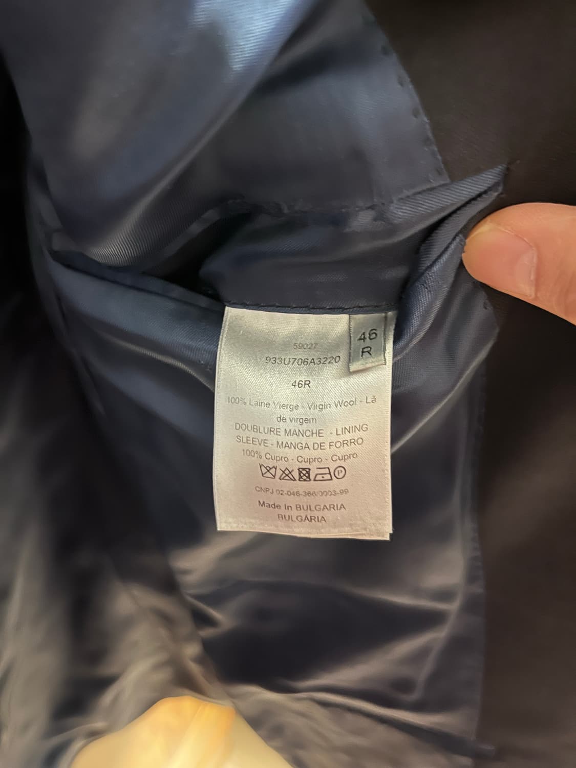 디올옴므 크리스 반 아쉐 블레이저 상품이미지4