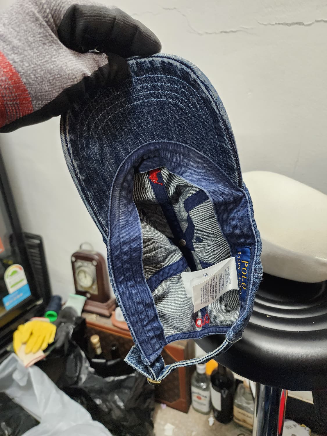 폴로 랄프로렌 데님 볼캡 상품이미지4