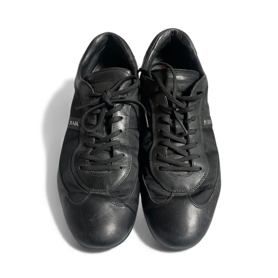 280) 프라다 레더 로고 나일론 스니커즈 상품이미지3