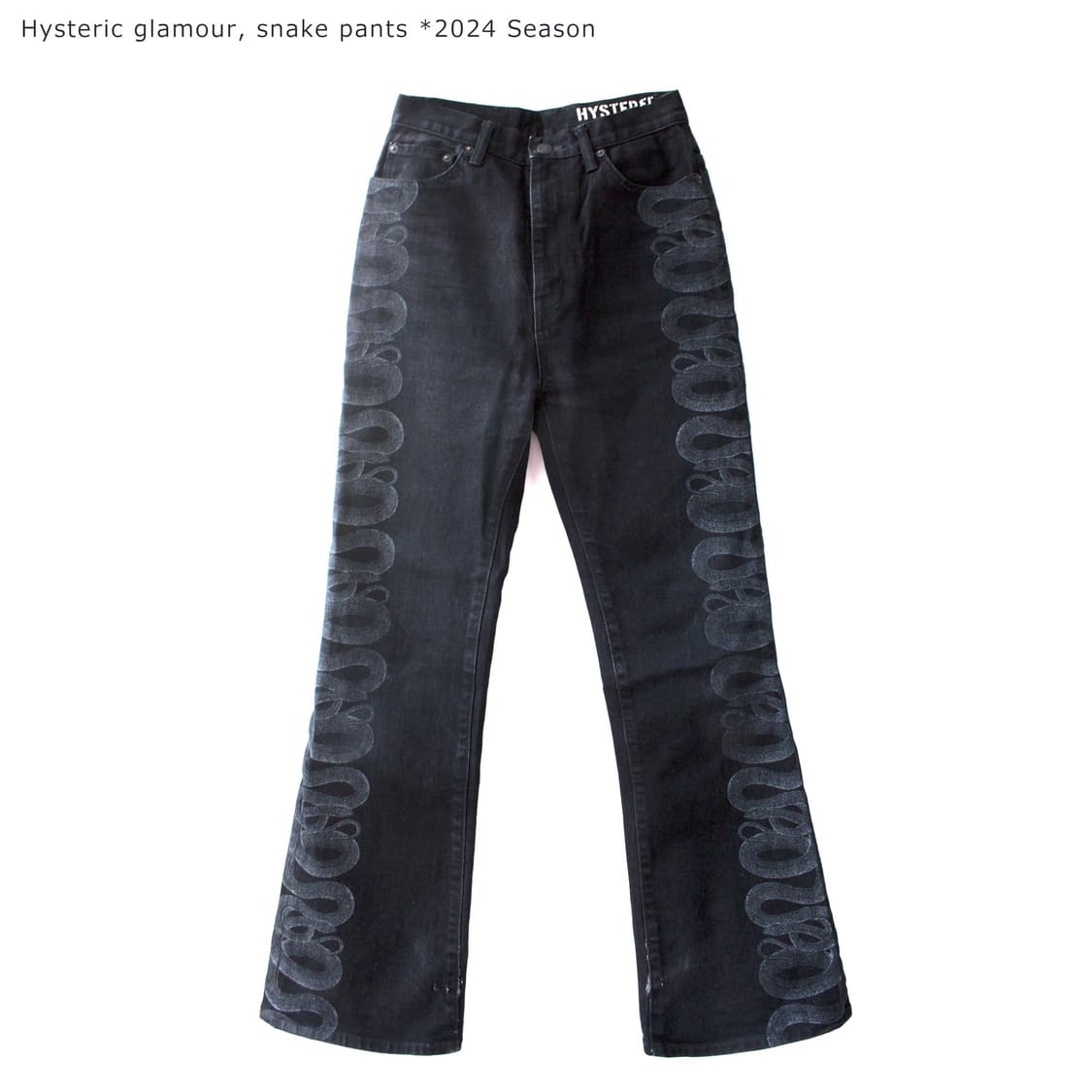 히스테릭 글래머 스네이크 팬츠 *2024 Season 상품이미지1