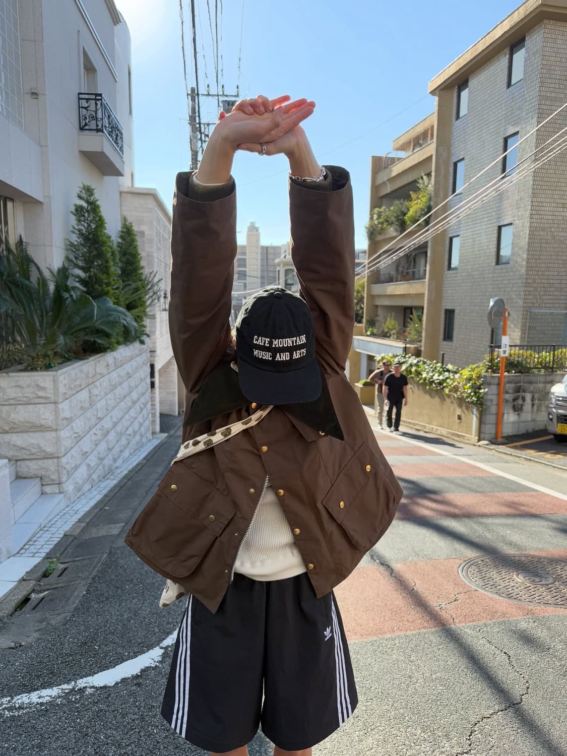 카페마운틴 뮤직 앤 아트 캡 워시드 블랙 상품이미지1