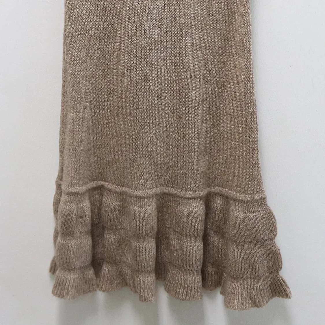 NATURAL COLMO 빈티지 울 혼방 반팔 원피스 60353 상품이미지8