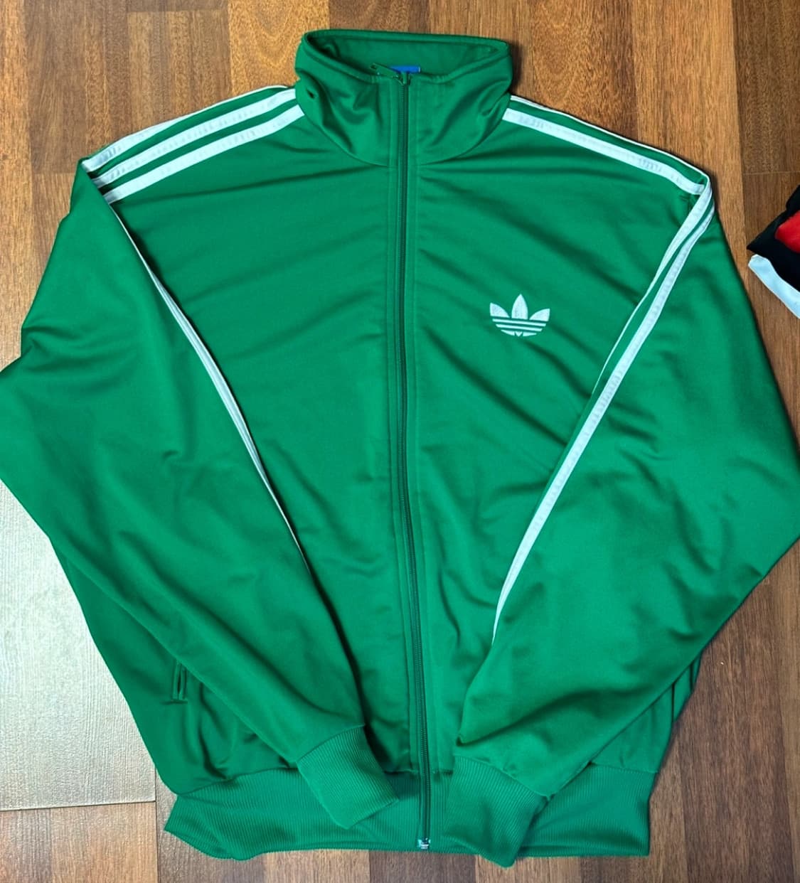 구파이어버드 파이어버드 아디다스 불꽃 로고 져지 집업 상품이미지1