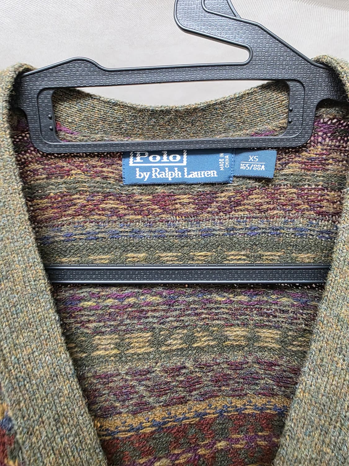 폴로 랄프로렌 페어아일 가디건 xs 상품이미지2