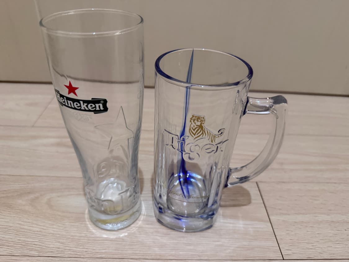 전용맥주잔 레트로유리컵 소주잔 위스키잔 등  24개 일괄 상품이미지4