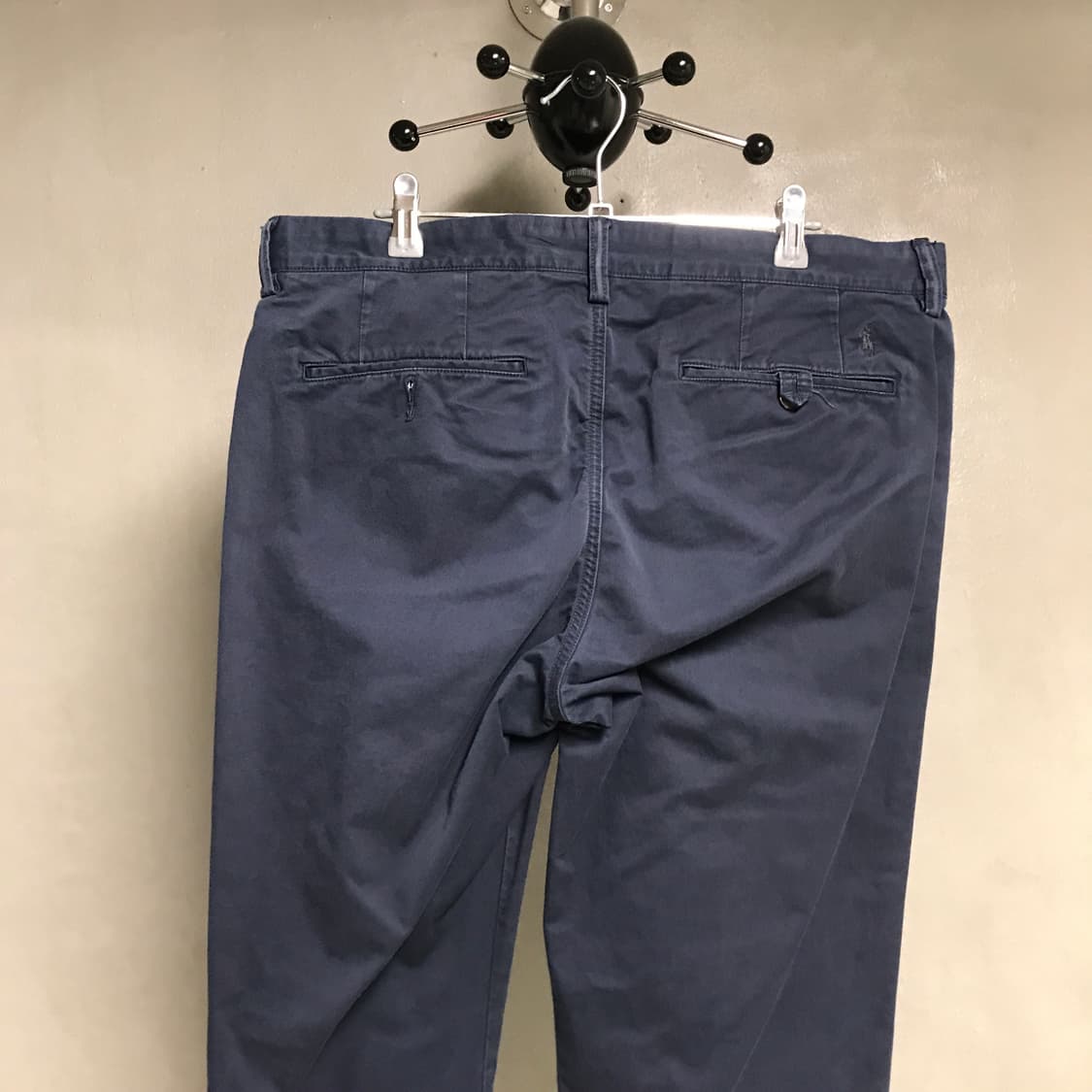 폴로 랄프로렌 QR 치노 팬츠 네이비 34/32 상품이미지2