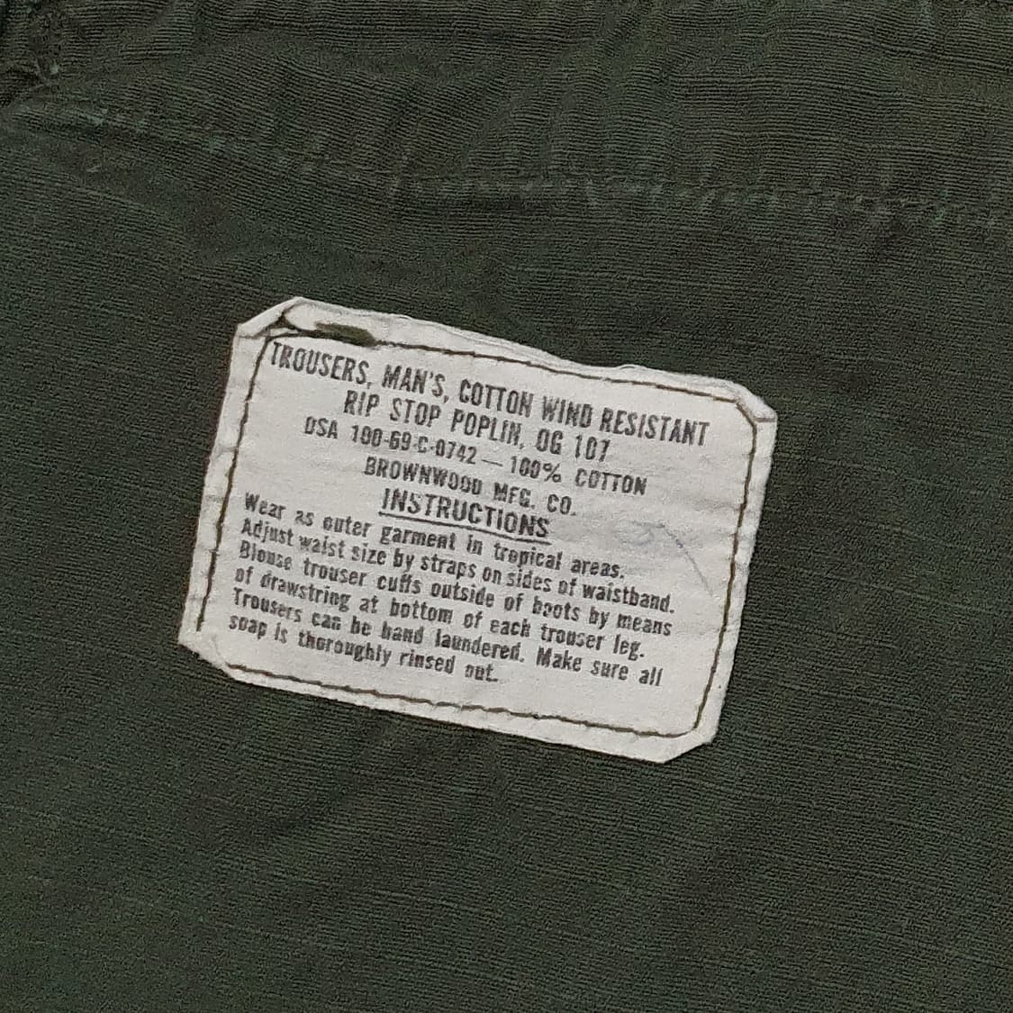 오리지널 og107 정글퍼티그 카고팬츠 미디움 롱 (31~34) 상품이미지8