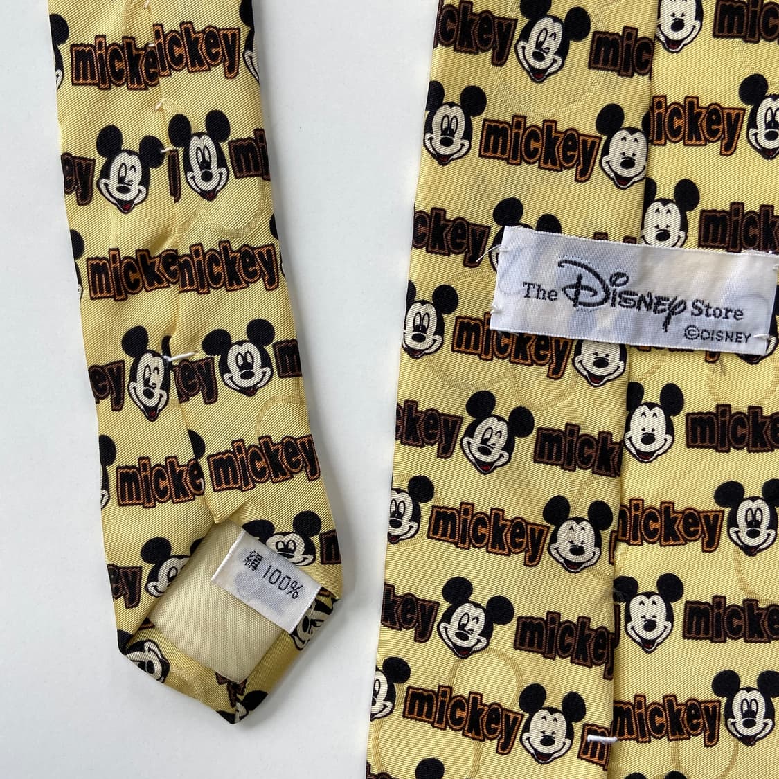 디즈니 캐릭터미키마우스 실크넥타이 상품이미지5