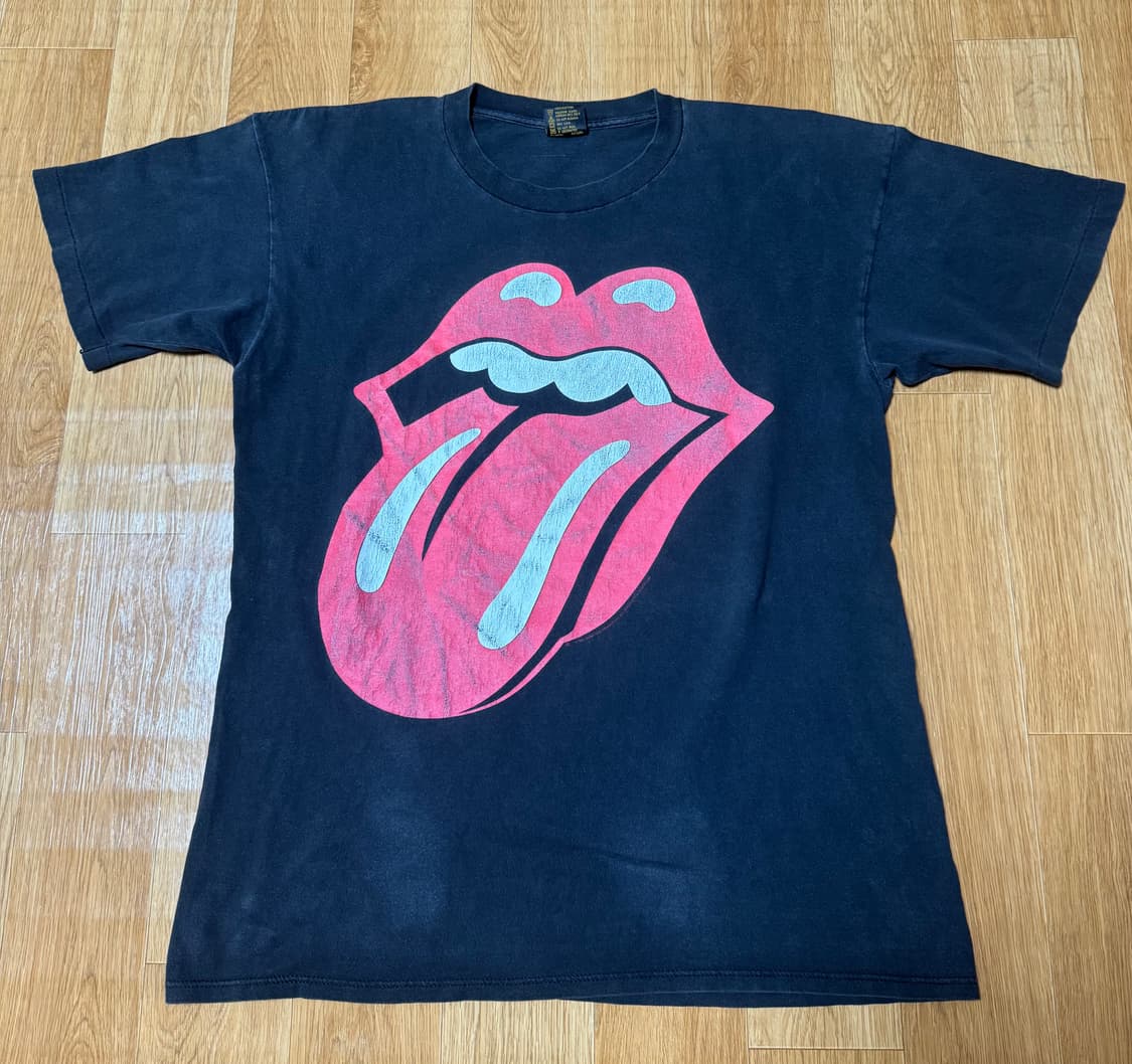 90s 롤링스톤즈 1994 부두라운지 빈티지 밴드티 하드페이딩 상품이미지1