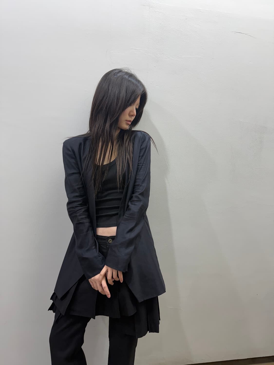 헬무트랭 논 카라 카라리스 블레이저 상품이미지1