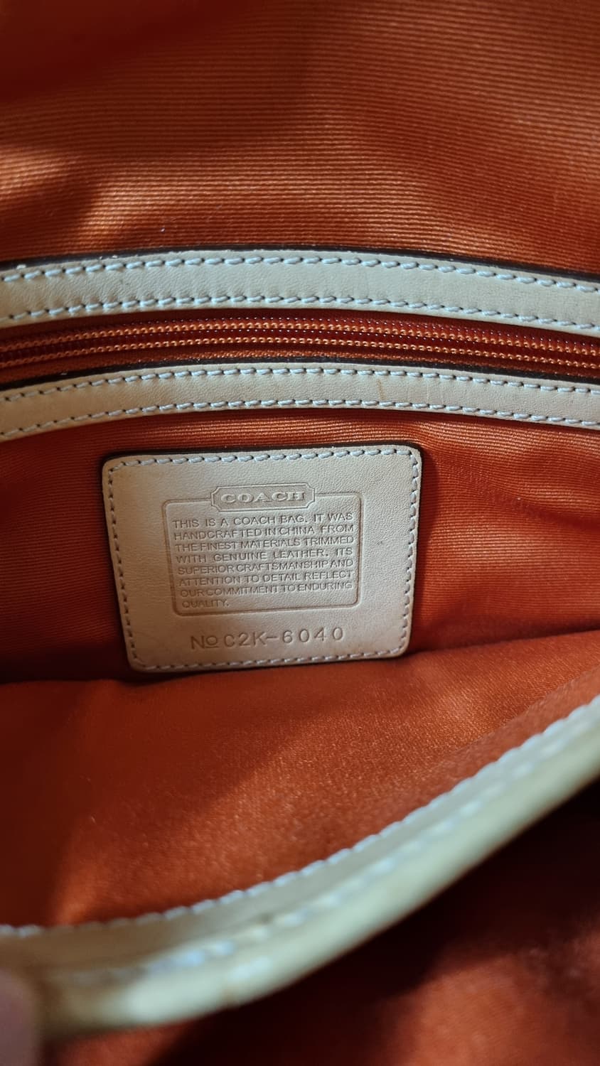 코치(COACH) 빈티지 시그니처 바게트 숄더백 y2k 갸루 히메 상품이미지8