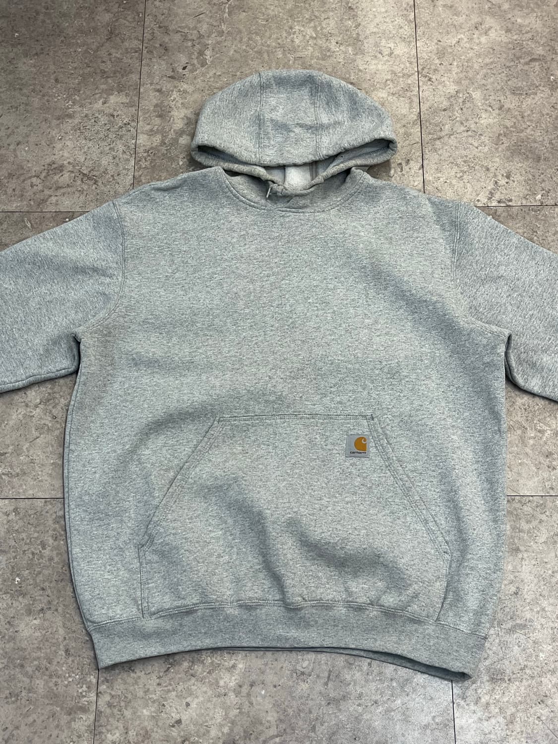 칼하트 기모 후드티 그레이 L #csz2974  상품이미지4
