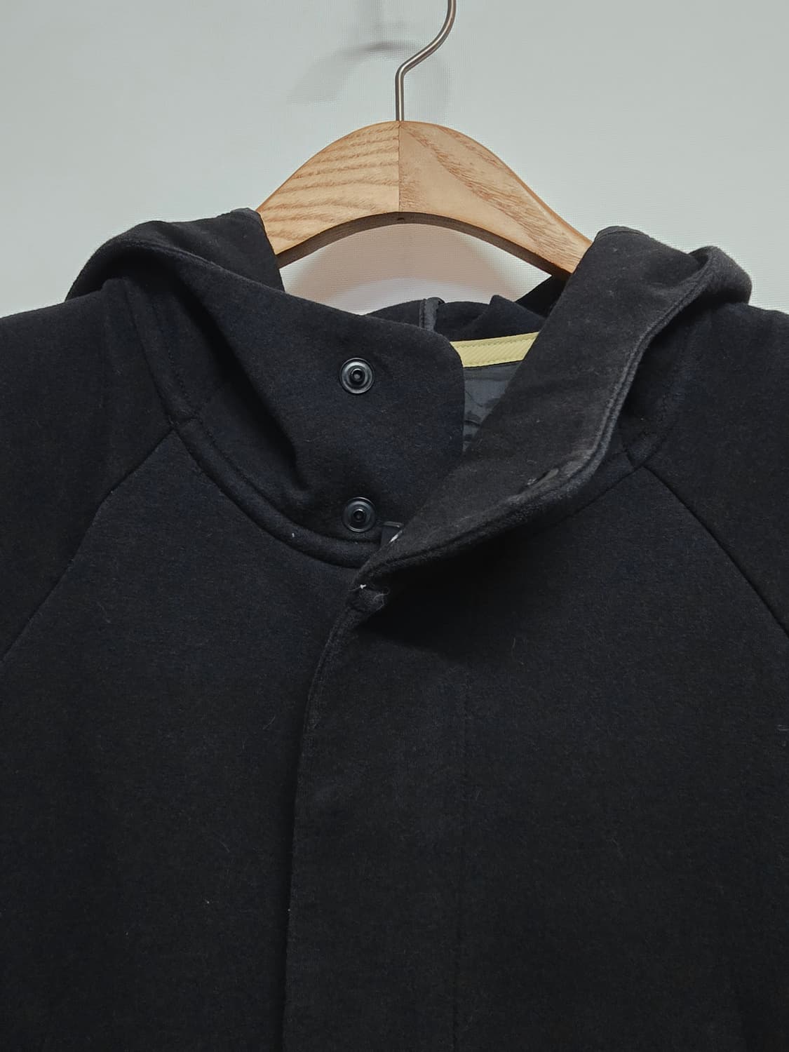 빈폴 후드 롱 코트 블랙90 상품이미지2