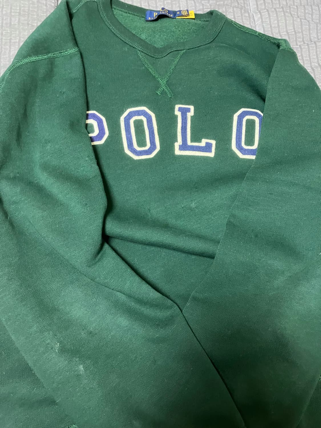 폴로랄프로렌 로고 레터링 스웨트셔츠 상품이미지1