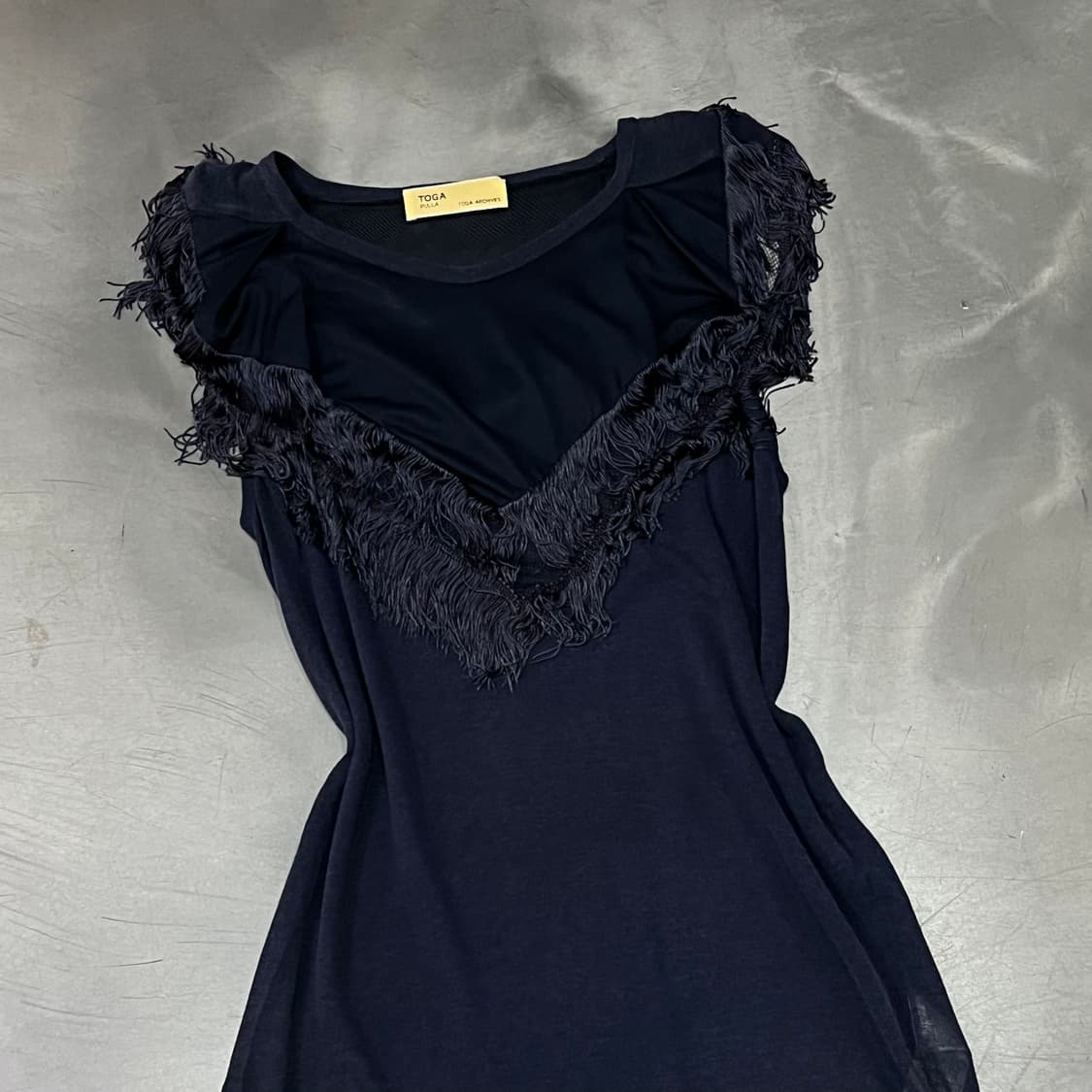  토가 프릴 하프 원피스 y16319 상품이미지3