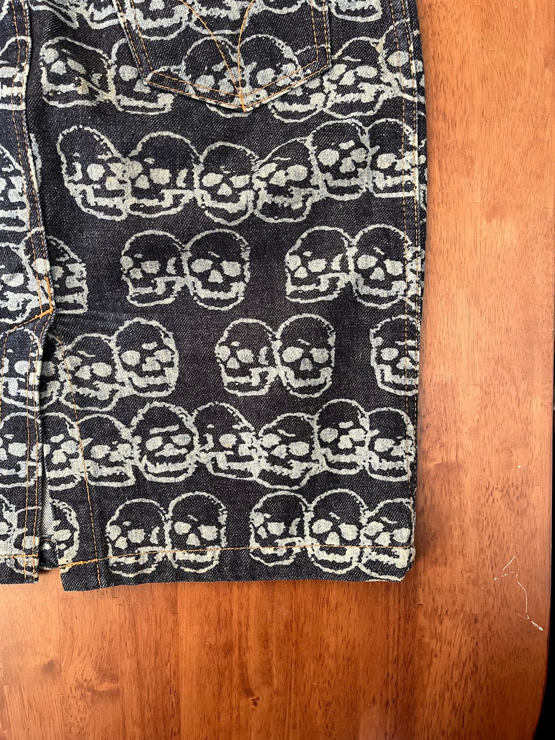 히스테릭 글래머 해골 스커트 상품이미지5