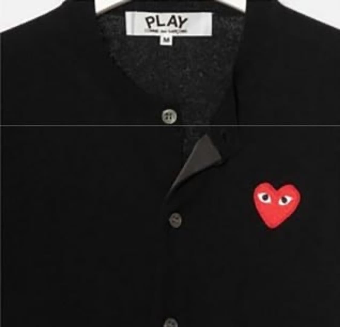 꼼데 라운드 여성 가디건 [미개봉 새상품] 상품이미지2