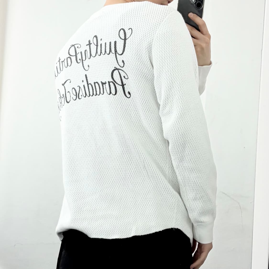 와코마리아 와플 니트 상품이미지3