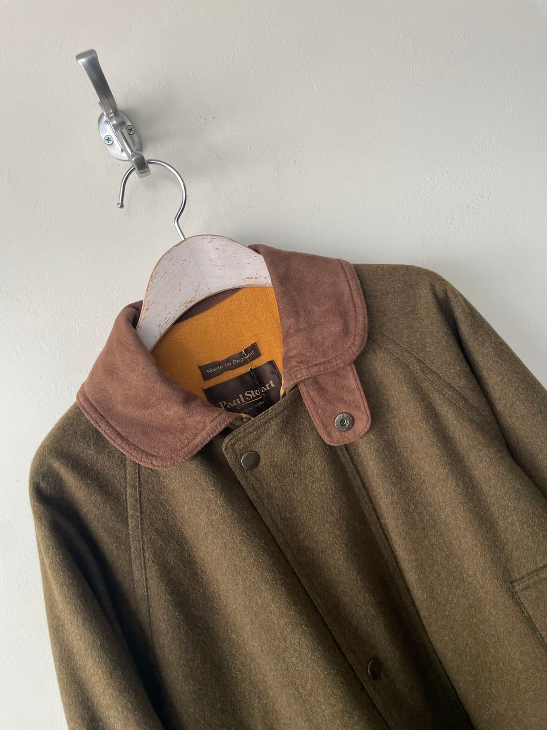 vintage Paul Stuart wool field coat 상품이미지8