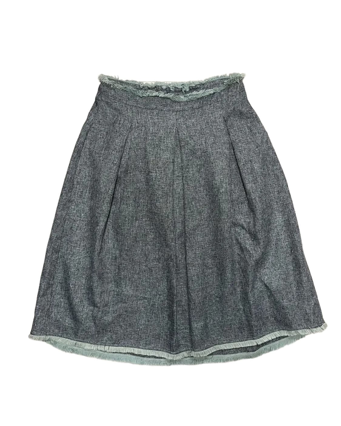 Fringe pin tuck skirt 상품이미지1