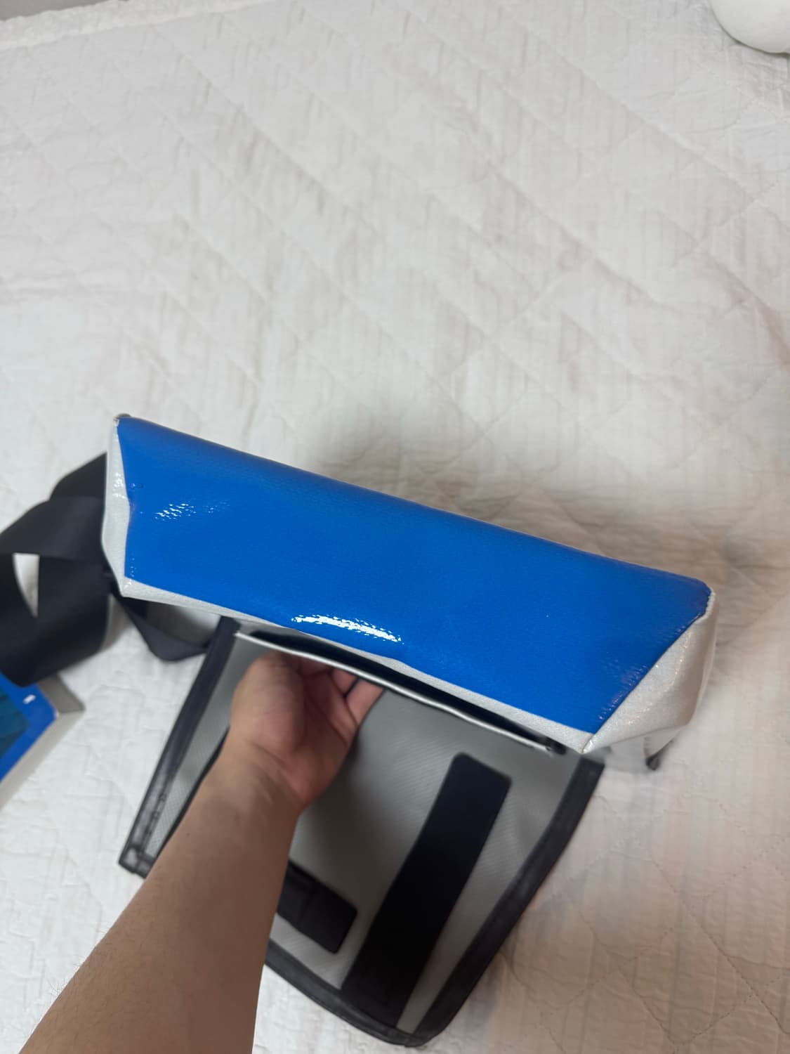 프라이탁 라씨 전사 참기름타프 흰검 상품이미지3