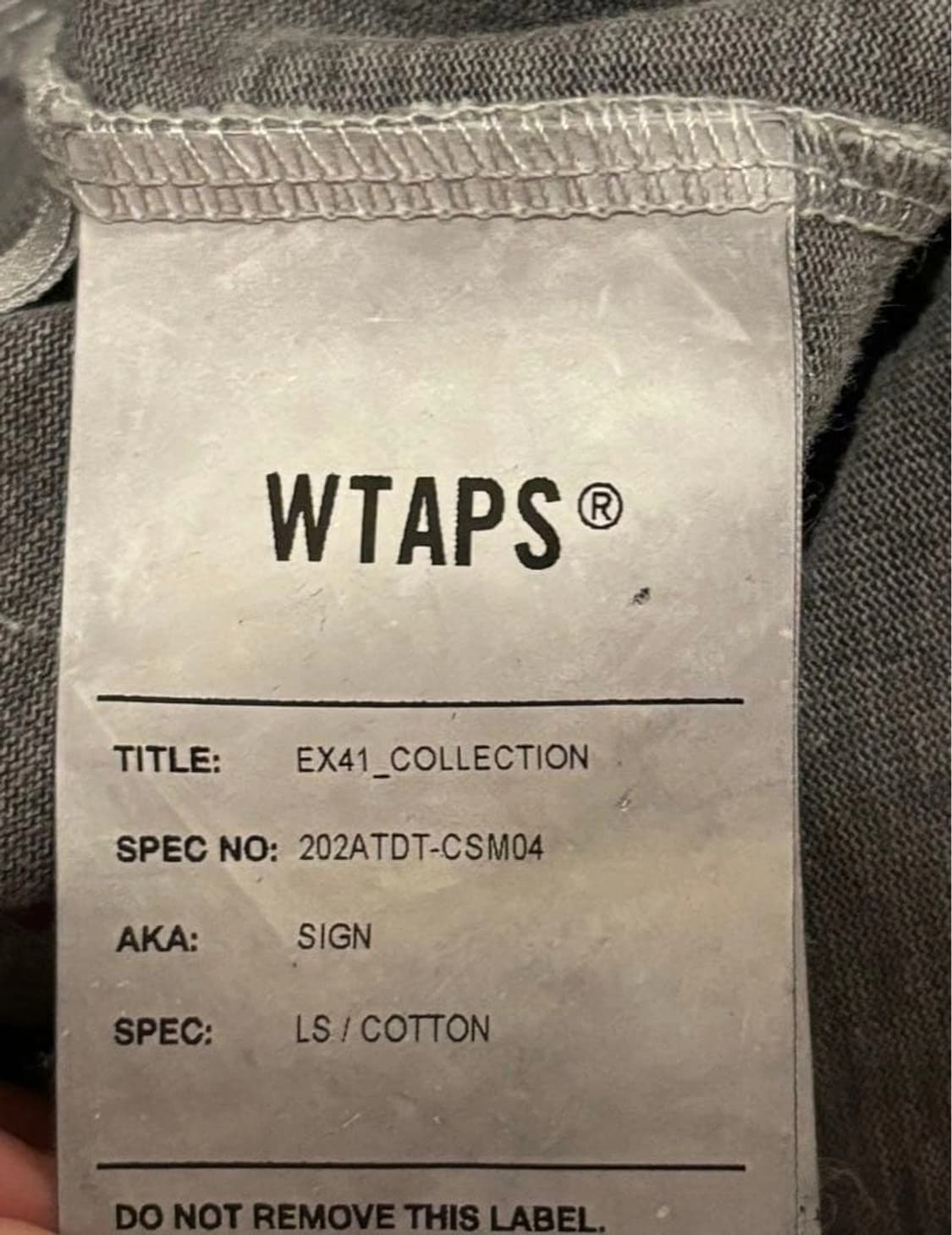 더블탭스 롱 슬리브 상품이미지5