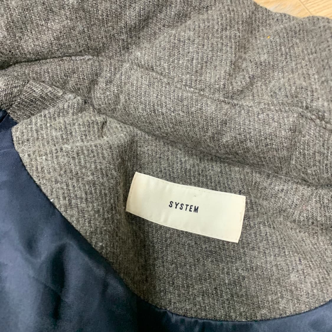 55)System 시스템 여우털 덕다운 패딩코트 상품이미지3