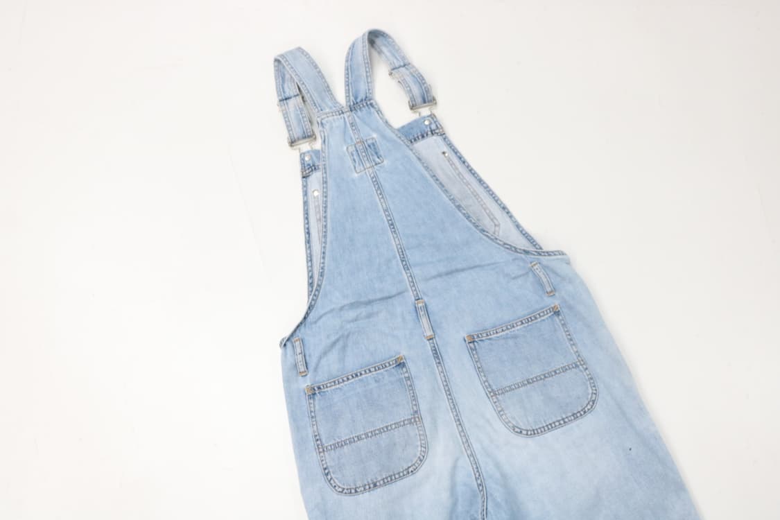GAP 갭 빈티지 라이트 블루 데님 오버롤 (M) 상품이미지7
