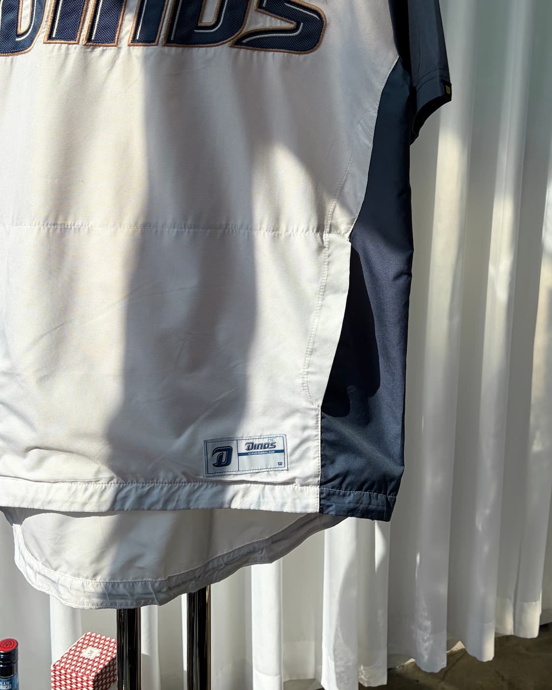 [L-XL]NC다이노스 wilson 하프집업 반팔 바람막이 상품이미지6